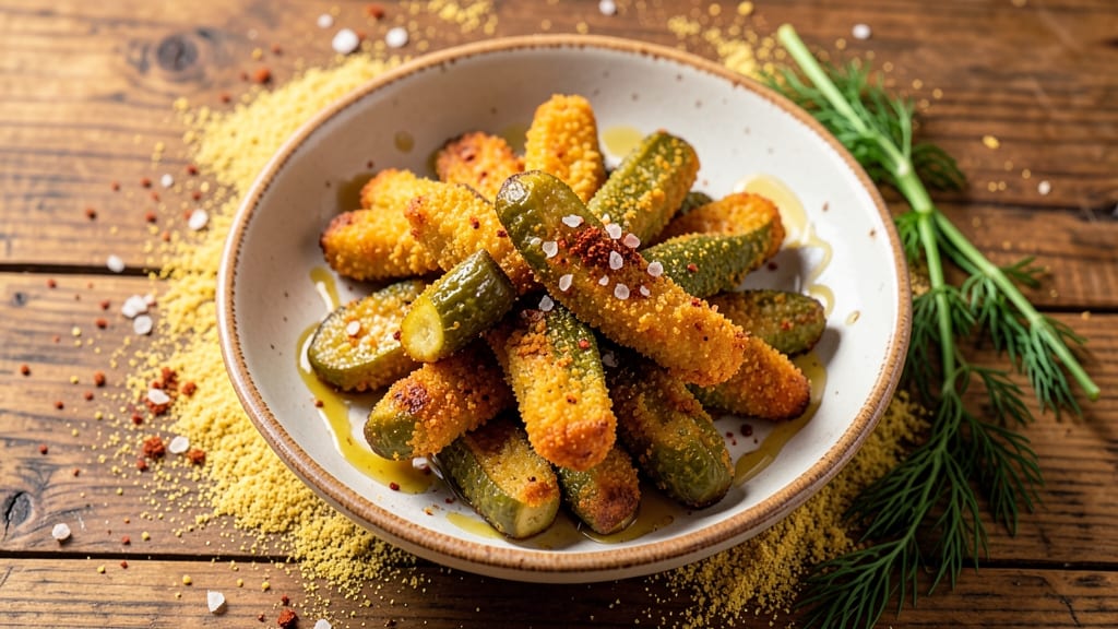 Alamo Drafthouse Fried Pickles Recipe: Crispy Cornmeal Crunch With Tangy Vinegar Zing