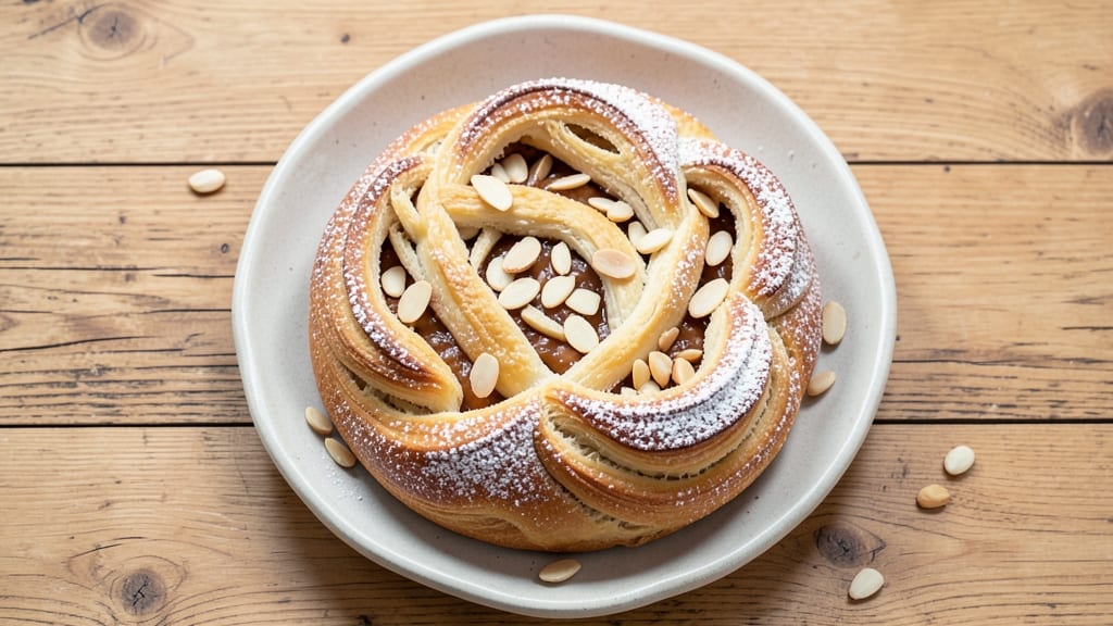 Almond Kringle Recipe: Flaky Pastry with Nutty Sweet Filling