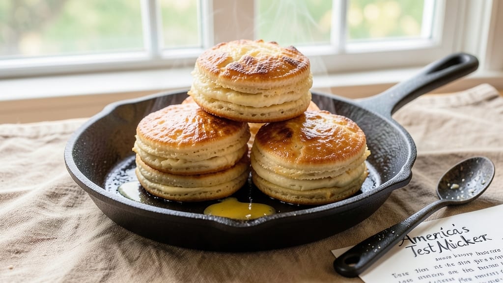 America's Test Kitchen Best Drop Biscuits Recipe: Layered Fluff With Buttery Crust