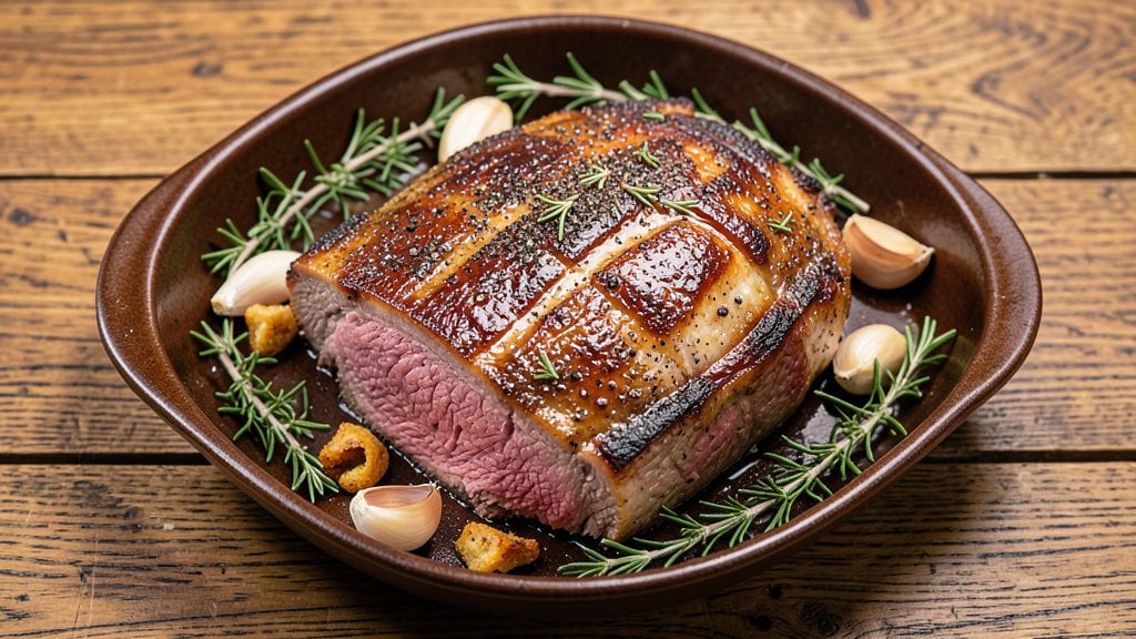 Beef Chuck Shoulder Cross Rib Roast Recipe: Maillard-Crusted Depth After 8-Hour Rest