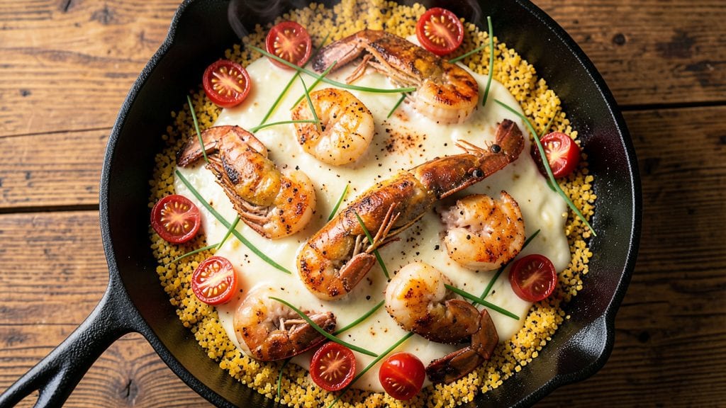 Crawfish Bake Recipe: Crispy Cornmeal Top, Melty Cheese Pull-Apart Magic
