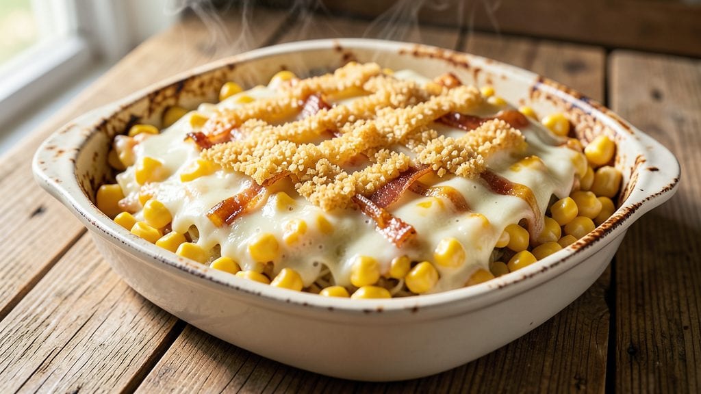 Grandma's Scalloped Corn Recipe: Cheesy, Crisp-Topped Comfort in One Dish