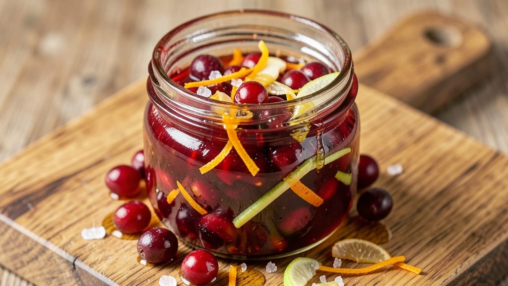 Old Fashioned Cranberry Orange Relish Recipe No Cook: Zesty Layered Brightness in 5 Minutes