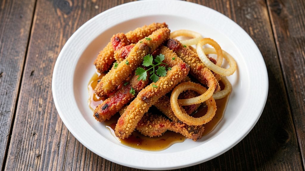 Pluckers Fried Pickles Recipe: Crispy Cornmeal Crunch With Vinegar Zing