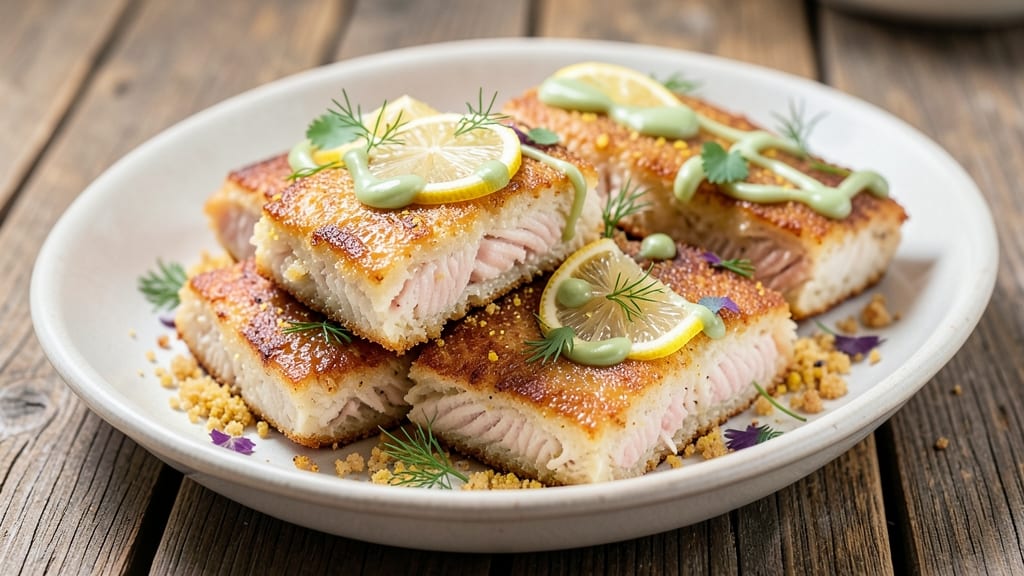 Trout Cakes Recipe: Crispy Cornmeal Crunch With Citrus-Kissed Freshness